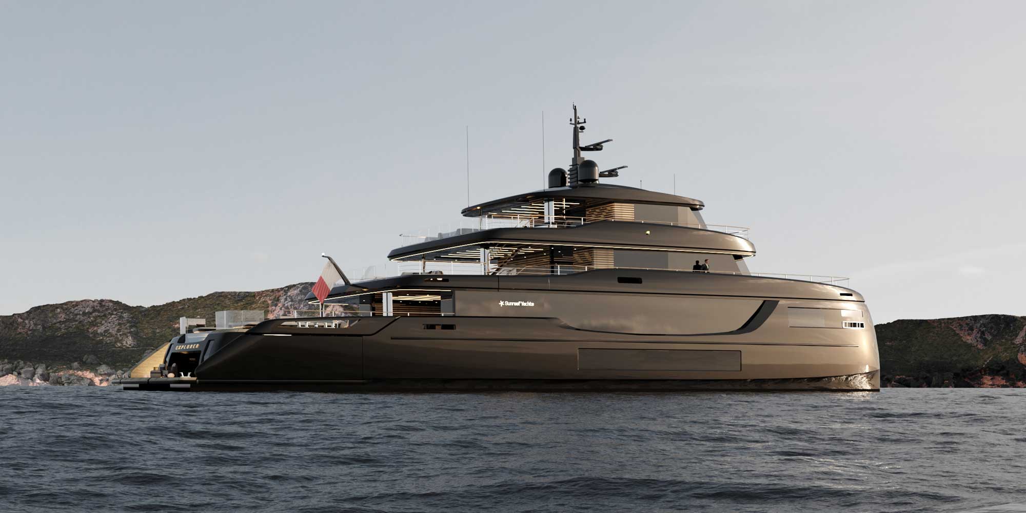 exterior-50m-explorer-01 50M Sunreef Explorer, Exterior, Superyachts